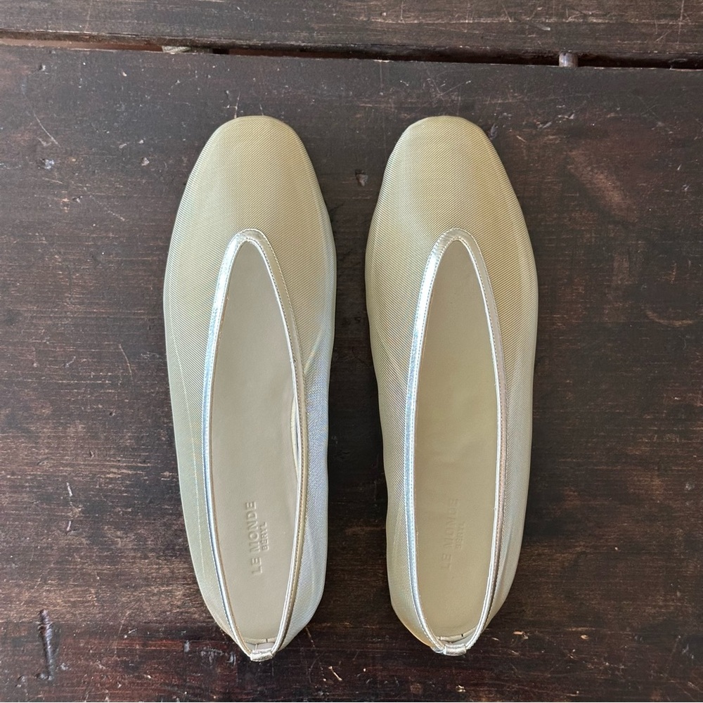 Le Monde Beryl Cream Flats